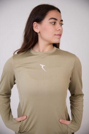 Functional women's top - M, Beige