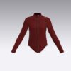 Full zipper heart Jacket
